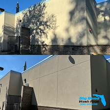 Commercial-Building-Soft-Washing-Project-in-Tallahassee-FL 4